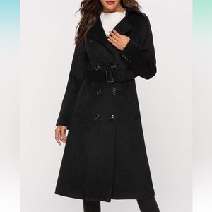 Escalier Wool Coat, Womens, Size Large, NWT